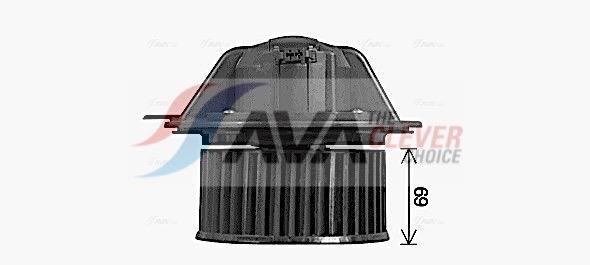 Pulseur d'air habitacle (Ventilateur habitacle) AVA Deutschland GmbH ref. BW8454