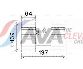 Ventilador habitáculo AVA Deutschland GmbH ref. BW8480