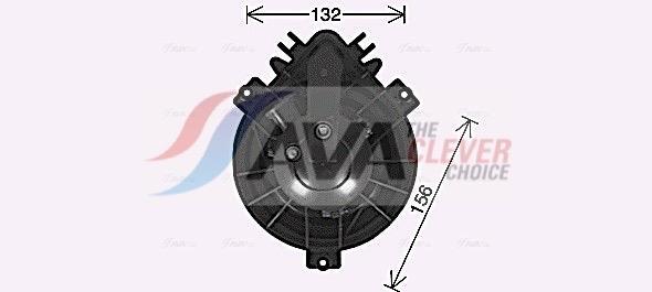 Ventilador habitáculo AVA Deutschland GmbH ref. BW8584