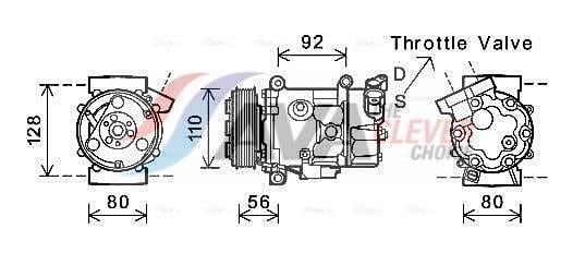 Butée hydraulique R6