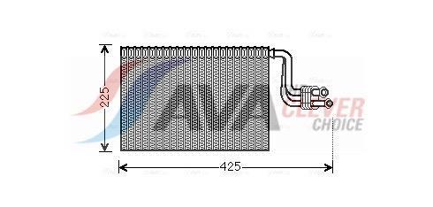Evaporateur climatisation AVA Deutschland GmbH ref. BWV364