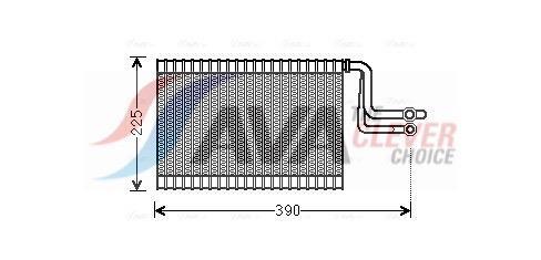 Evaporateur climatisation AVA Deutschland GmbH ref. BWV365