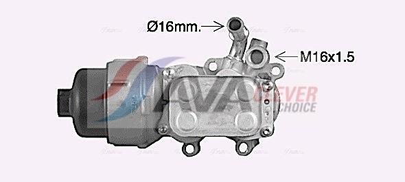 Radiateur d'huile moteur (Refroidisseur d'huile moteur) AVA Deutschland GmbH ref. CN3307H