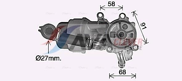 Radiateur d'huile moteur (Refroidisseur d'huile moteur) AVA Deutschland GmbH ref. CN3307H