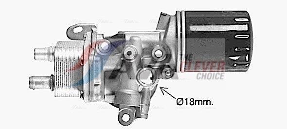 Radiateur d'huile moteur (Refroidisseur d'huile moteur) AVA Deutschland GmbH ref. CN3327H