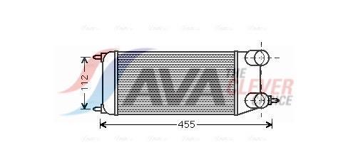 Intercooler permutador ar-ar AVA Deutschland GmbH ref. CN4264