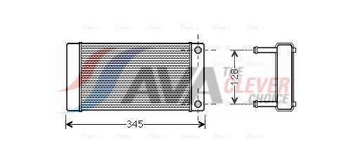 Radiateur de chauffage AVA Deutschland GmbH ref. CN6265