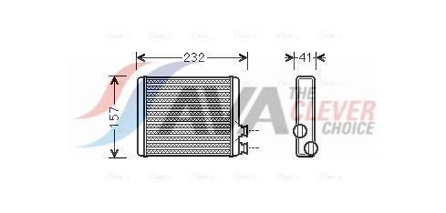 Radiateur de chauffage AVA Deutschland GmbH ref. CN6286