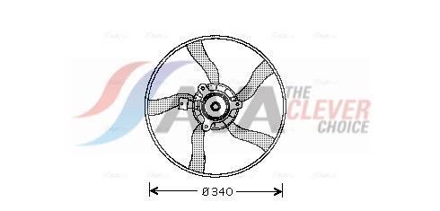 Ventilador do motor AVA Deutschland GmbH ref. CN7532