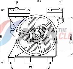 Ventilador do motor AVA Deutschland GmbH ref. CN7547