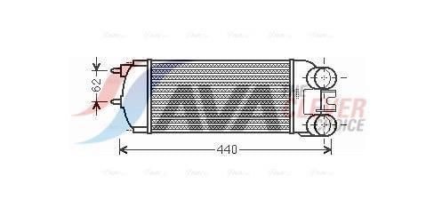 Intercooler, échangeur (Refroidisseur d'air) AVA Deutschland GmbH ref. CNA4269