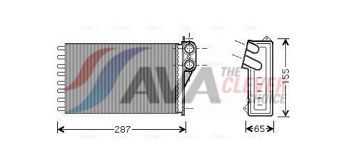 Radiateur de chauffage AVA Deutschland GmbH ref. CNA6232