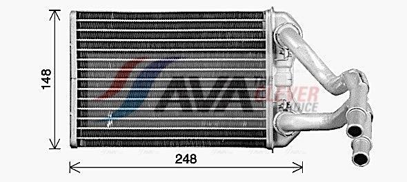 Radiateur de chauffage AVA Deutschland GmbH ref. CR6147