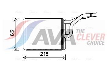 Radiateur de chauffage AVA Deutschland GmbH ref. CRA6137