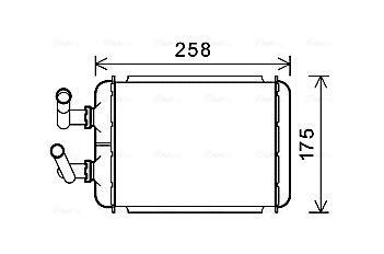 Radiateur de chauffage AVA Deutschland GmbH ref. CT6056