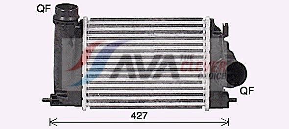 Intercooler permutador ar-ar AVA Deutschland GmbH ref. DN4458
