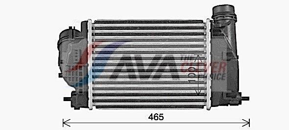 Intercooler permutador ar-ar AVA Deutschland GmbH ref. DN4469