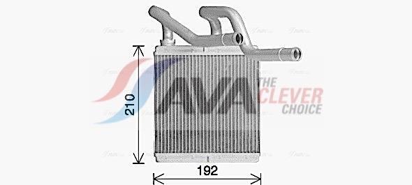 Radiateur de chauffage AVA Deutschland GmbH ref. DN6466