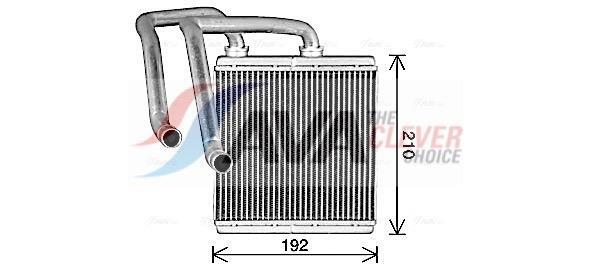 Radiateur de chauffage AVA Deutschland GmbH ref. DN6476