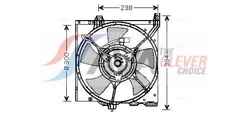 Ventilador do motor AVA Deutschland GmbH ref. DN7504