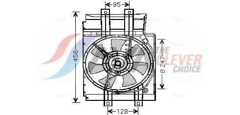 Ventilador do motor AVA Deutschland GmbH ref. DN7519