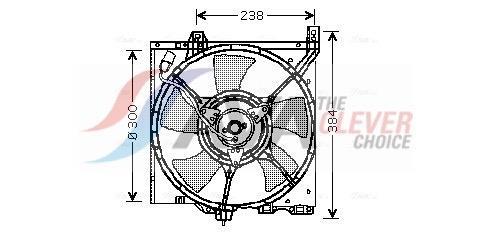 Ventilador do motor AVA Deutschland GmbH ref. DN7520