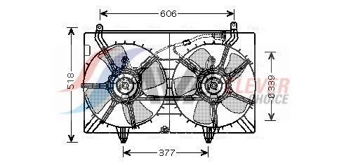 Ventilador do motor AVA Deutschland GmbH ref. DN7529