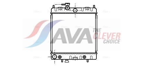 Radiateur moteur (Radiateur de refroidissement) AVA Deutschland GmbH ref. DNA2131