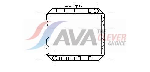 Radiateur moteur (Radiateur de refroidissement) AVA Deutschland GmbH ref. FD2015