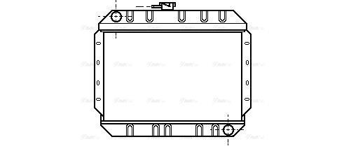 Radiateur moteur (Radiateur de refroidissement) AVA Deutschland GmbH FD2018