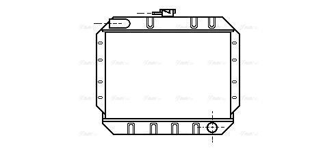 Radiateur moteur (Radiateur de refroidissement) AVA Deutschland GmbH FD2019