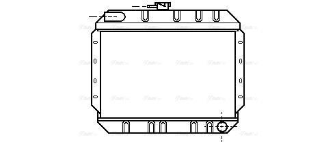 Radiateur moteur (Radiateur de refroidissement) AVA Deutschland GmbH FD2020