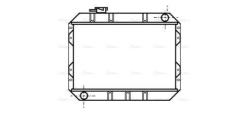 Radiateur moteur (Radiateur de refroidissement) AVA Deutschland GmbH FD2023