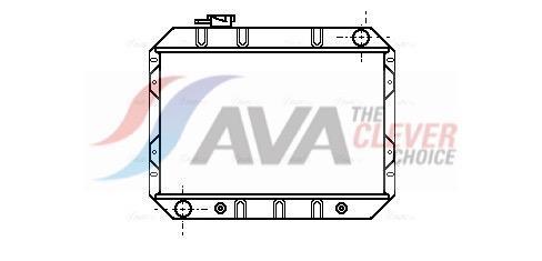 Radiateur moteur (Radiateur de refroidissement) AVA Deutschland GmbH FD2024