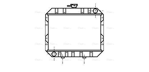 Radiateur moteur (Radiateur de refroidissement) AVA Deutschland GmbH FD2063