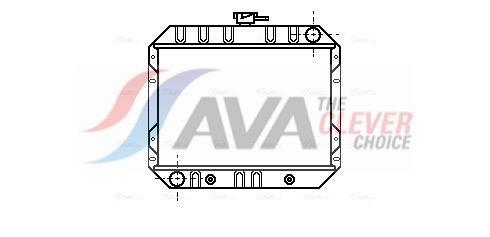 Radiateur moteur (Radiateur de refroidissement) AVA Deutschland GmbH FD2099