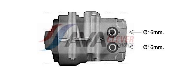 Radiateur d'huile moteur (Refroidisseur d'huile moteur) AVA Deutschland GmbH ref. FD3623H