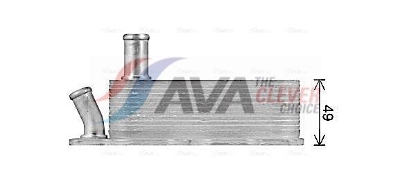 Radiateur d'huile moteur (Refroidisseur d'huile moteur) AVA Deutschland GmbH ref. FD3684
