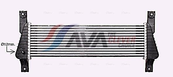Intercooler permutador ar-ar AVA Deutschland GmbH ref. FD4655
