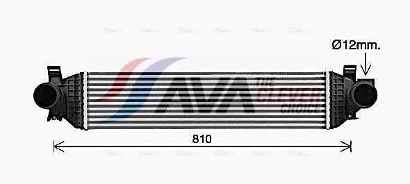 Intercooler permutador ar-ar AVA Deutschland GmbH ref. FD4691