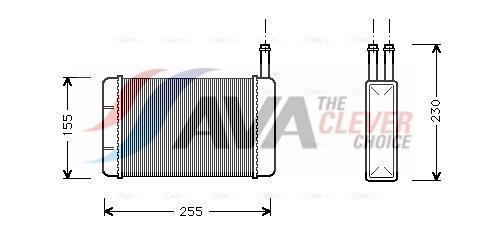 Radiateur de chauffage AVA Deutschland GmbH ref. FD6134