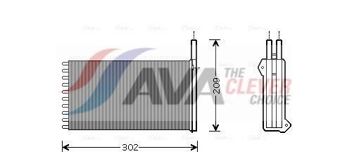Radiateur de chauffage AVA Deutschland GmbH ref. FD6154