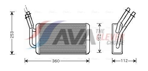 Radiateur de chauffage AVA Deutschland GmbH ref. FD6316