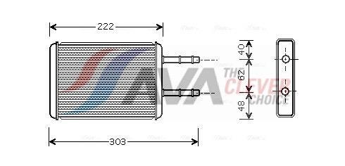 Radiateur de chauffage AVA Deutschland GmbH ref. FD6353