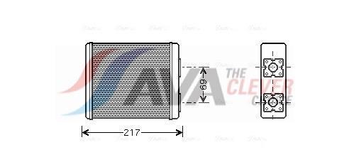 Radiateur de chauffage AVA Deutschland GmbH ref. FD6362