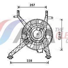 Ventilador do motor AVA Deutschland GmbH ref. FD7558