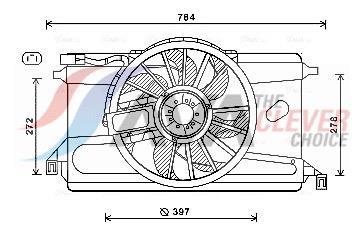 Ventilador do motor AVA Deutschland GmbH ref. FD7561