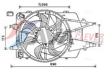 Ventilador do motor AVA Deutschland GmbH ref. FD7577