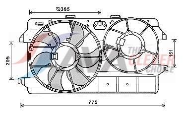 Ventilador do motor AVA Deutschland GmbH ref. FD7591