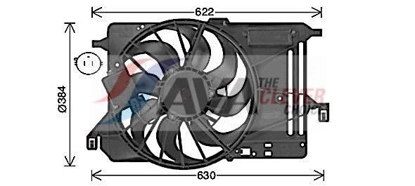 Ventilador do motor AVA Deutschland GmbH ref. FD7685